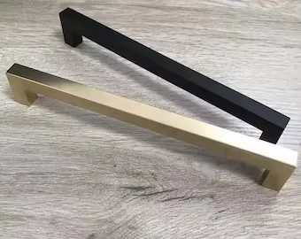 Stempelprozess Runde Goldene Licht Luxus Schrank Türgriff Messing Aluminiummaterial