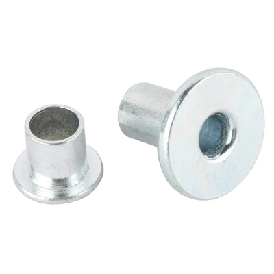 OEM CNC-Hardware Teile Möbel Hardware Schwarz Galvanisiert Hohl Rivet aus Edelstahl gestempelt