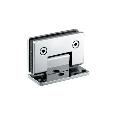 OEM-CNC-Hardware-Teile Messingpolierte Einseitige Duschscharniere mit Edelstahl