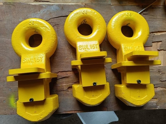 Maßgeschneiderte Größen G80 Container Hook Lifting Hook Rigging Eye für Material Handling Bedürfnisse