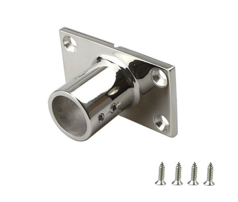 OEM-CNC-Hardware-Teile Edelstahl-Leitbasis mit rechteckigem Basiszubehör