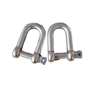 Hardware-Rigging Mooring Gemalte Schlinge und Drop geschmiedet Schraubspin Anker Schlinge