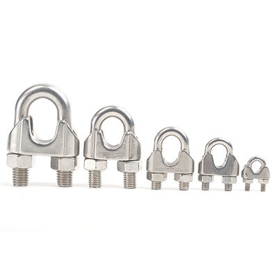Standard-Edelstahl-Drahtseil-Kreuz-Clip-Clamp für Trellis-Systeme Grüne Wandkabel