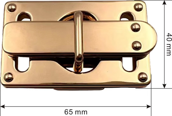 XS-231---004, J6611 Druckhandtaschenverriegelungsgeräte mit Schub- und Drehmetallverriegelung