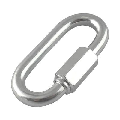4mm 5mm 6mm galvanisierte ovale Schnellverbindung für Rigging Hardware OEM akzeptabel