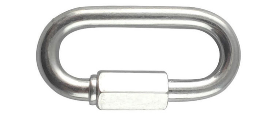 4mm 5mm 6mm galvanisierte ovale Schnellverbindung für Rigging Hardware OEM akzeptabel