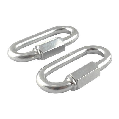 4mm 5mm 6mm galvanisierte ovale Schnellverbindung für Rigging Hardware OEM akzeptabel
