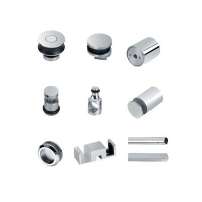 OEM CNC-Hardware-Teile Schränke Edelstahl ohne Rahmen Schiebetüren aus Glas Dusche