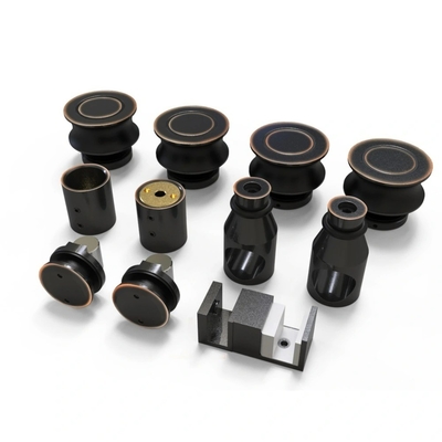 OEM CNC-Hardware-Teile Schränke Edelstahl ohne Rahmen Schiebetüren aus Glas Dusche