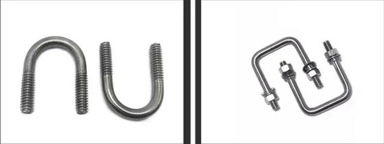 OEM-CNC-Hardware-Teile U-Schrauben-Hardware, die durch Stempeln und Pulverbeschichtung verarbeitet wird