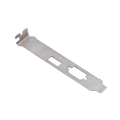 Schwarze anodisierte Blechmetallstempelstütze für kundenspezifische OEM-CNC-Hardwarekomponenten
