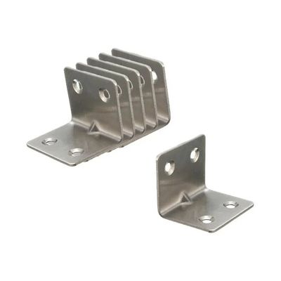 Stempelprozess L-Form Stahl Flachwinkel Eisen Metall Schrankrahmen Eckhalter