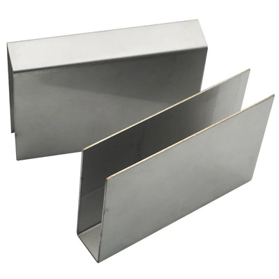 OEM CNC-Hardware-Komponenten Stempelteile Edelstahl-Custom-Blattmetall-C-Behälter