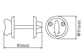 OEM-CNC-Hardware-Teile aus Edelstahl für Messing-Türschloss-Tür-Hardware