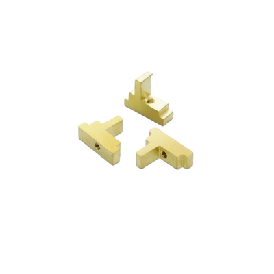 CNC-Teile mit hoher Präzision Endfräsen Drehen mit Edelstahlmaterial und Plattierung