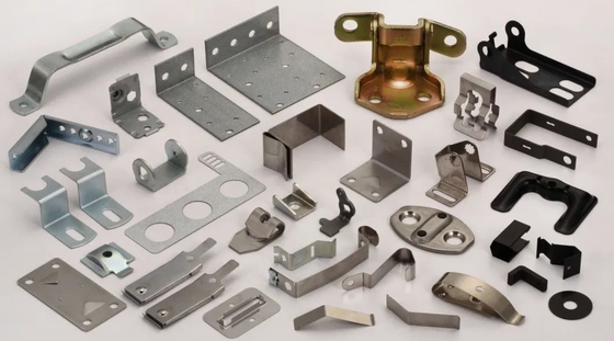OEM-CNC-Hardware-Teile mit kundenspezifischer Blechmetallverarbeitung, Stempeln und Pulverbeschichtung