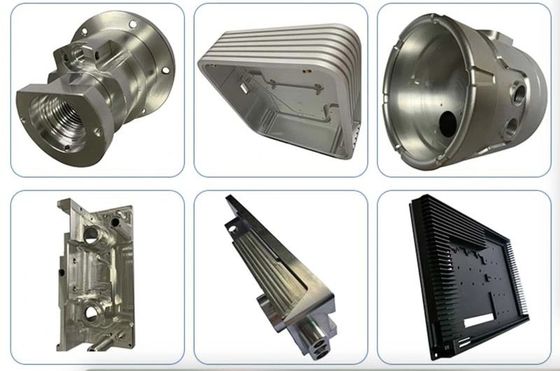 Pulverbeschichtung Messing CNC-Hardware-Komponenten für Bearbeitungsteile in der Luftfahrtindustrie