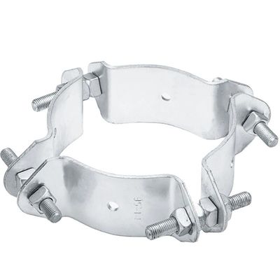 Festklemmen aus Edelstahl mit Zugband für Stromzubehör für OEM-CNC-Hardwareteile