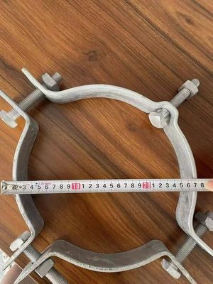 Festklemmen aus Edelstahl mit Zugband für Stromzubehör für OEM-CNC-Hardwareteile