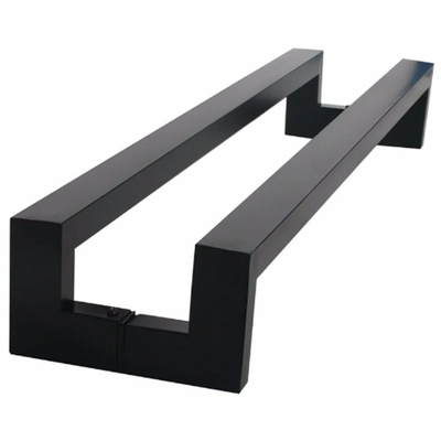 Schwarz Quadrat Bar Schrank Ziehen Schublade Griffe Edelstahl Moderne Hardware