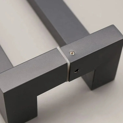 Schwarz Quadrat Bar Schrank Ziehen Schublade Griffe Edelstahl Moderne Hardware