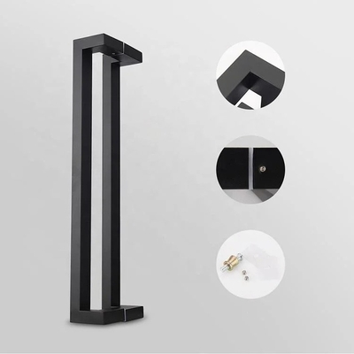 Schwarz Quadrat Bar Schrank Ziehen Schublade Griffe Edelstahl Moderne Hardware
