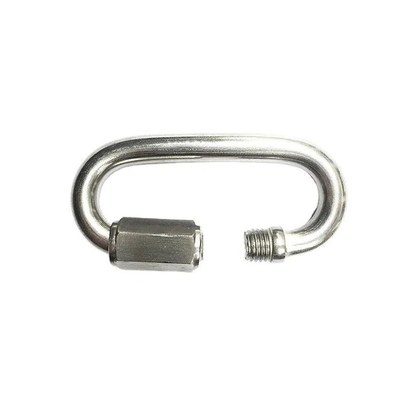 Stempelprozess Edelstahl Anhänger Kette Haken Klettern Buckel Clip Rigging Hardware