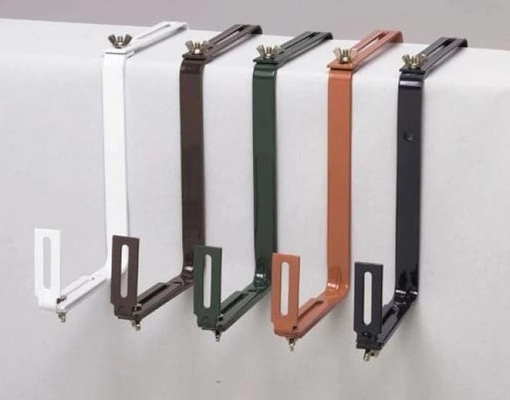 Stempelprozess Edelstahl OEM CNC-Hardware Teile Fensterrahmen Stütze Blumenkrughalter