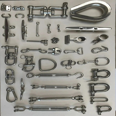 OEM-CNC-Hardware-Teile Edelstahl-U-Schackel-Verschluss mit Stempelprozess-Design