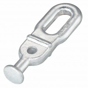 OEM-CNC-Hardware-Teile Stempelprozess Galvanisierter Kohlenstoffstahl Kugel-Auge für Stangdraht