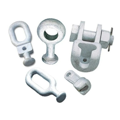 OEM-CNC-Hardware-Teile Stempelprozess Galvanisierter Kohlenstoffstahl Kugel-Auge für Stangdraht