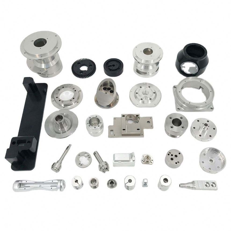 Zinklack 5-Achsen-Präzisions-Aluminium-CNC-Fräsen-Bearbeitungsteile