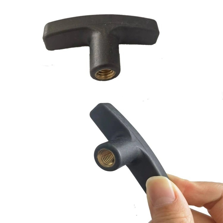 Farbgebundene T-Griffe Möbelhardware Prozess Stempelpräzisionshardware Produkte